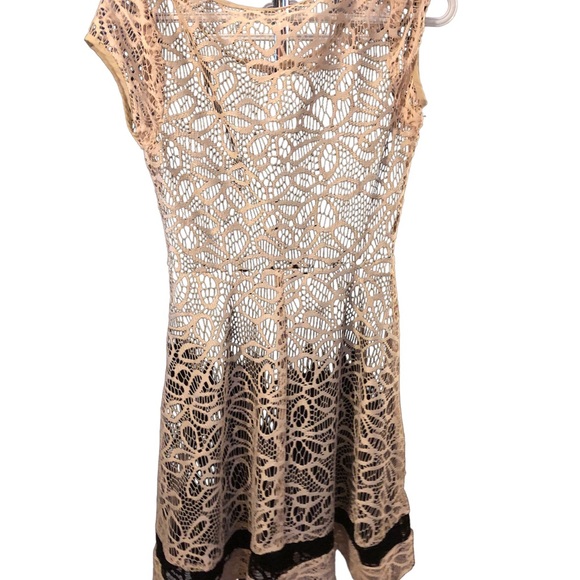Made in San Francisco Lace overlay black Casual Dress XS - Picture 7 of 10